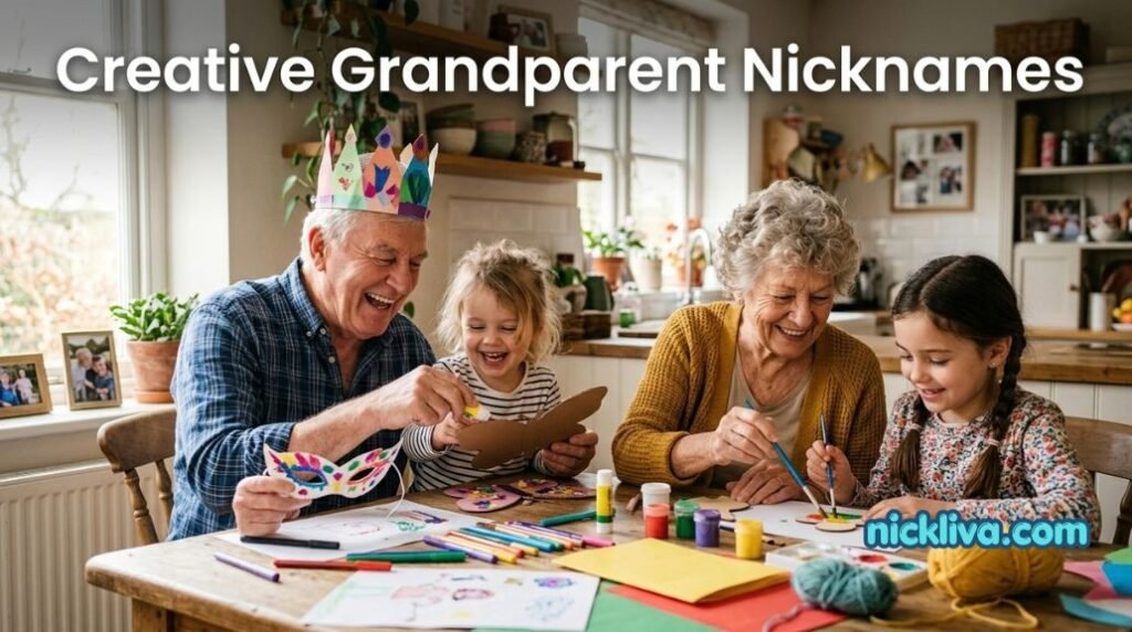 Nicknames for Grandparents