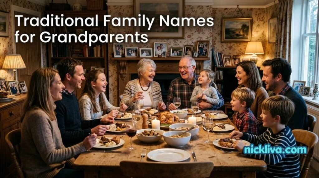 Nicknames for Grandparents