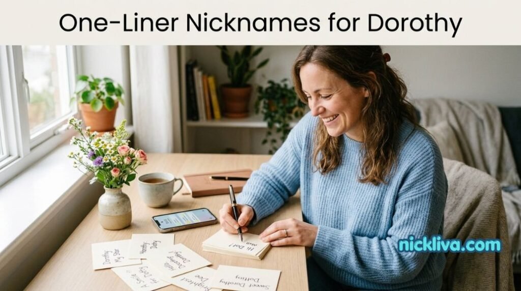 nicknames for dorothy