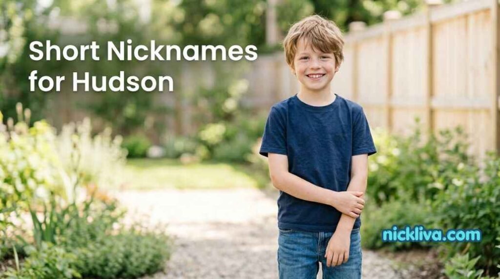 Nicknames for Hudson