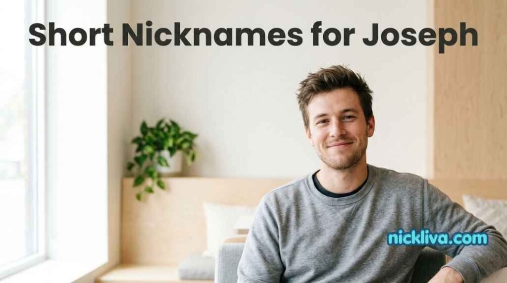 Nicknames for Joseph