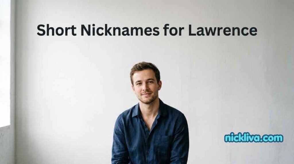 Nicknames for Lawrence