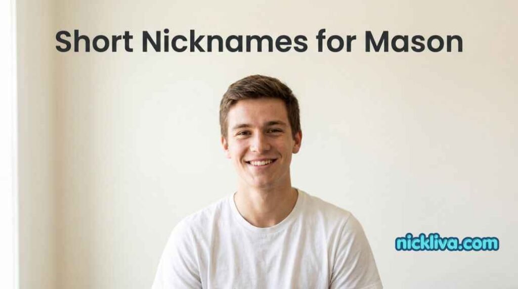Nicknames for Mason